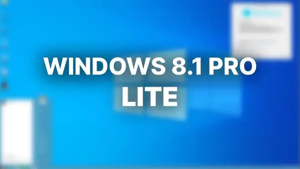 Windows 8.1 Pro Lite İndir